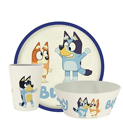 Zak Designs Bluey Kids Dinnerware Set