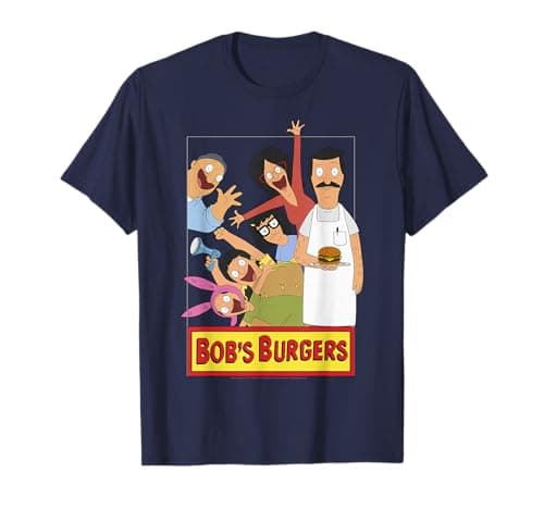 Bob's Burgers Family and Teddy T-Shirt