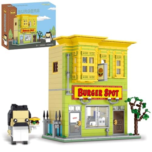 Bob's Burgers House Building Set with Kitchen