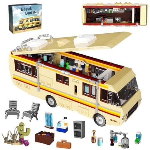 Breaking Bad Camper Van Building Set