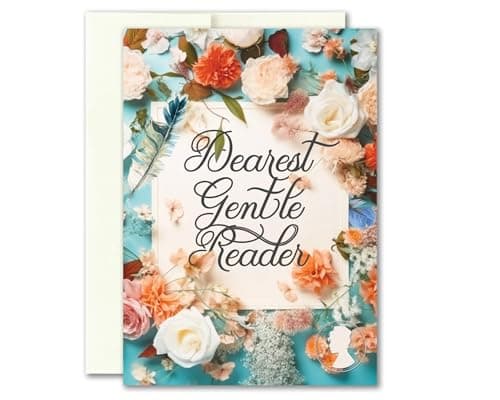 Lady Whistledown "I Burn for You" Greeting Card