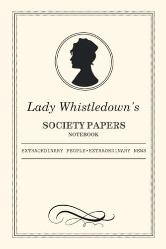 Lady Whistledown's Society Papers Notebook
