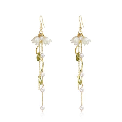 Lily of the Valley Dangle Earrings