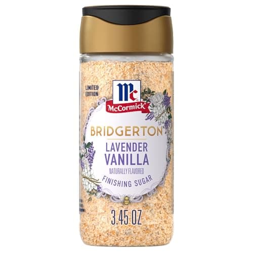 McCormick Bridgerton Lavender Vanilla Finishing Sugar