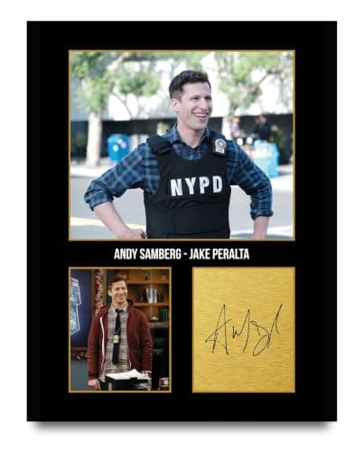 Andy Samberg as Jake Peralta Autograph Print