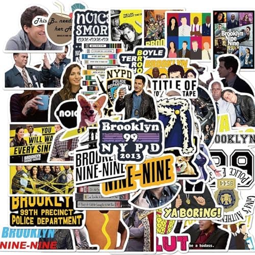 Brooklyn Nine-Nine Waterproof Sticker Set