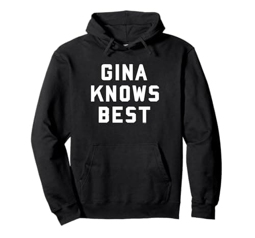 Gina Knows Best Pullover Hoodie