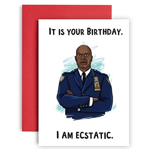 Raymond Holt Birthday Card