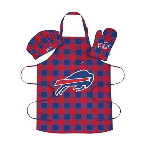 Buffalo Bills Plaid Kitchen Set