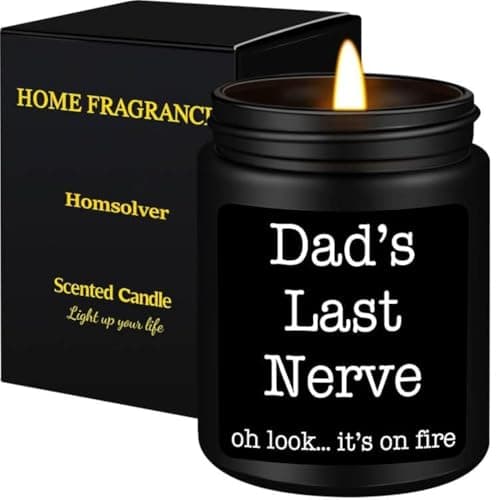 Sandalwood Scented Candle for Dad