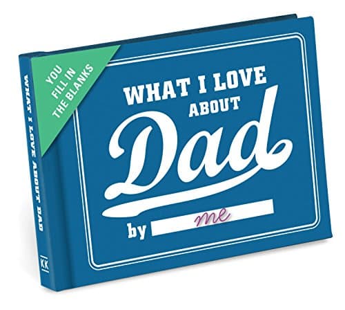 What I Love About Dad Fill-In Journal