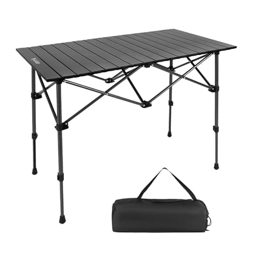 Byliable folding camping table