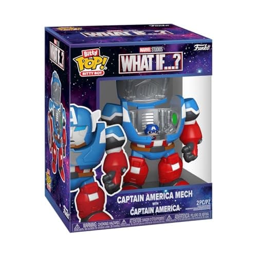 Funko What If Captain America Bitty Bot