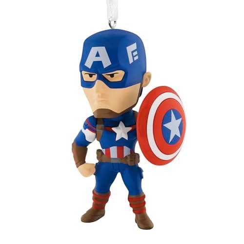 Hallmark stylized Captain America ornament