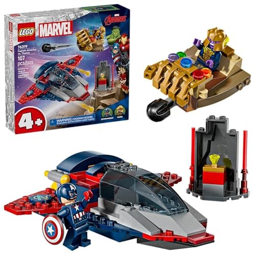 LEGO Captain America vs. Thanos set