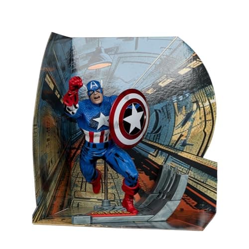 McFarlane Captain America #100 collectible