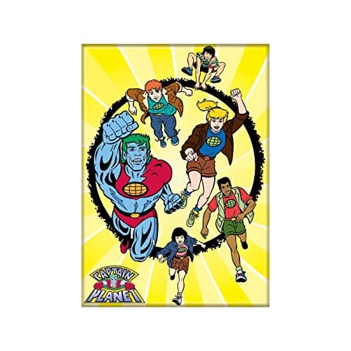 Captain Planet and Planeteers Magnet