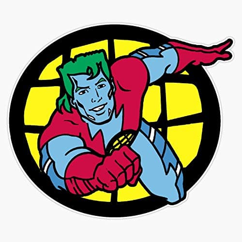 Captain Planet Vinyl Sticker