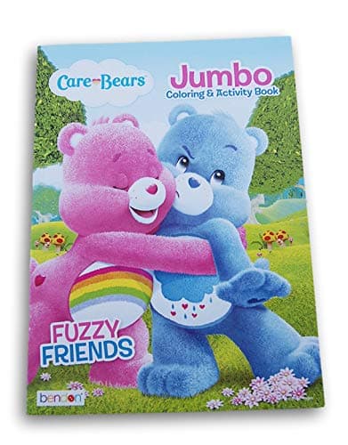 Care Bears Fuzzy Friends coloring and activity book