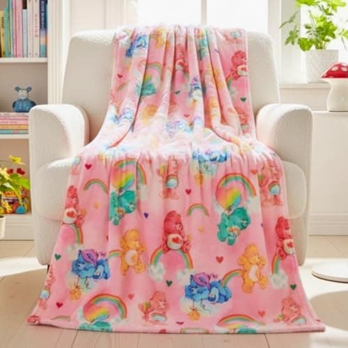 Care Bears plush throw