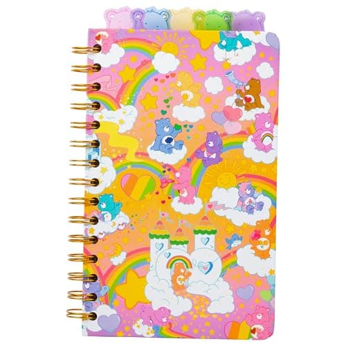 Care Bears spiral tabbed notebook