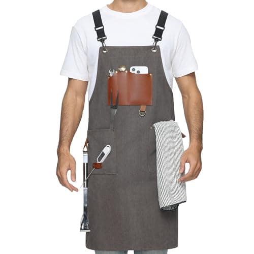 BOUND DUO cross-back cooking apron
