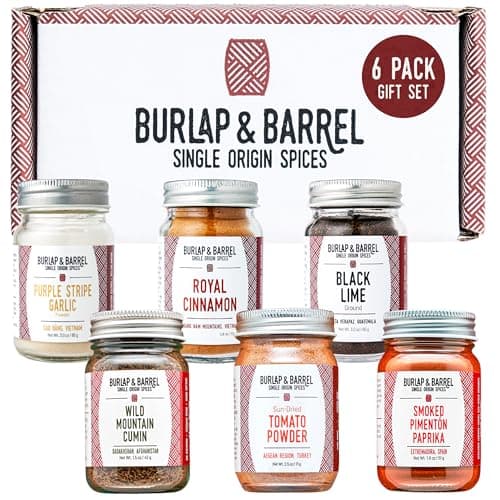 Burlap & Barrel six-spice gift set