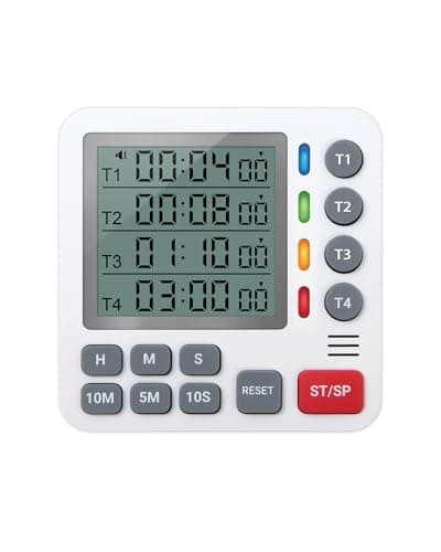 TPNEG four-channel kitchen timer
