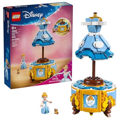 LEGO Cinderella’s Dress display build