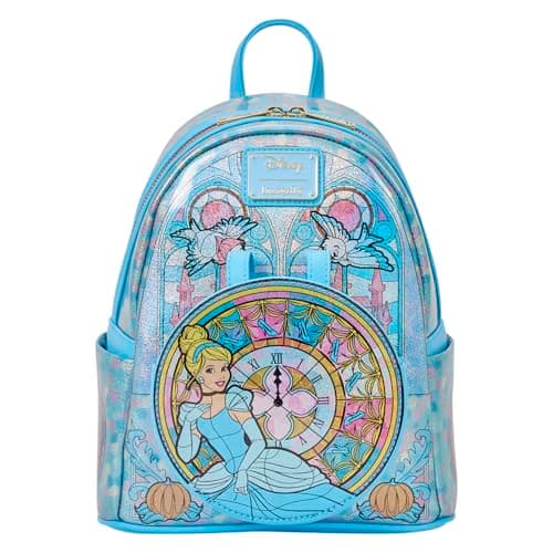 Loungefly Cinderella stained-glass mini-backpack