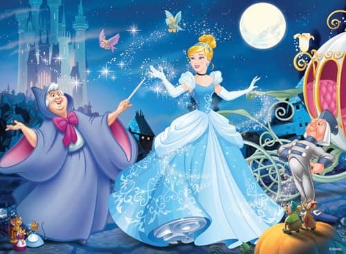 Ravensburger Cinderella Glitter 100-piece puzzle