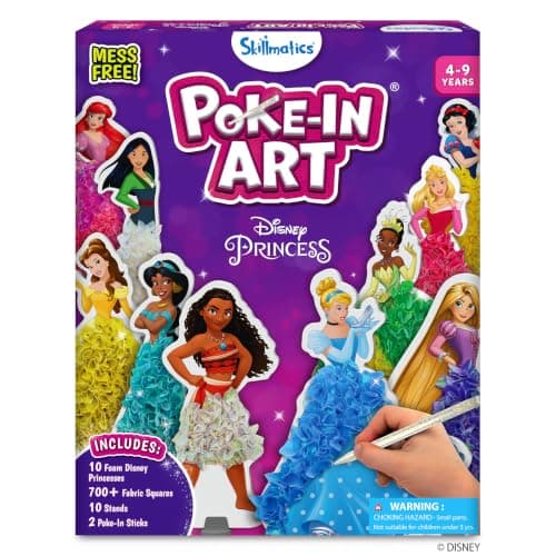 Skillmatics Disney Princess Poke-in Art