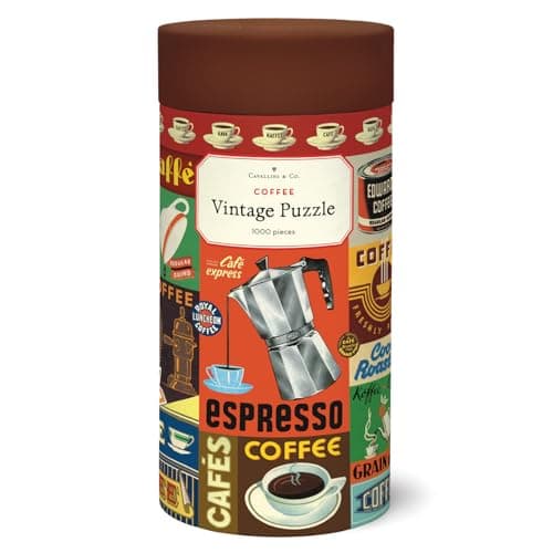 Cavallini Coffee 1000-piece puzzle