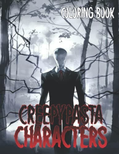 Creepypasta Characters Coloring Book