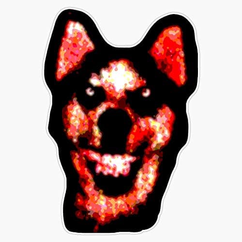 Smile Dog Creepypasta Waterproof Sticker