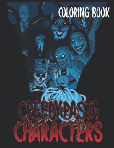 Spooky Creepypasta Coloring Book
