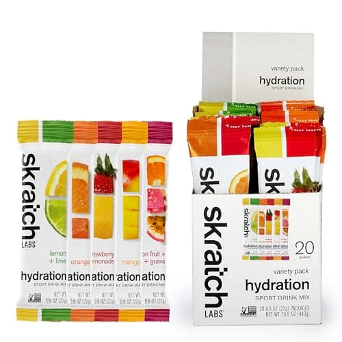 Skratch Labs hydration drink mix variety pack