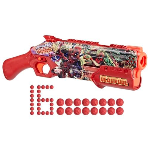 Deadpool Nerf Blaster with Accu-Rounds