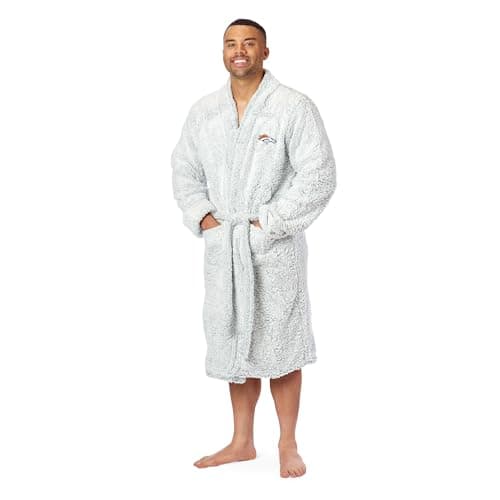 Denver Broncos Sherpa Bath Robe