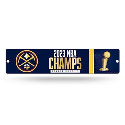 Denver Nuggets 2023 Champions Street Sign