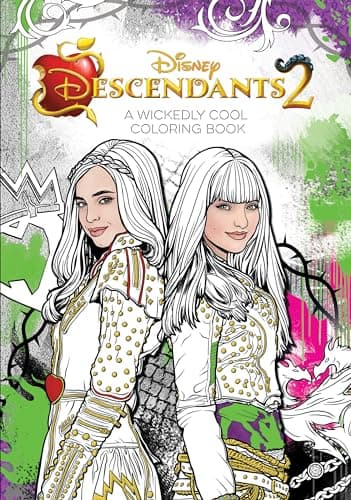 Descendants 2 Coloring Book