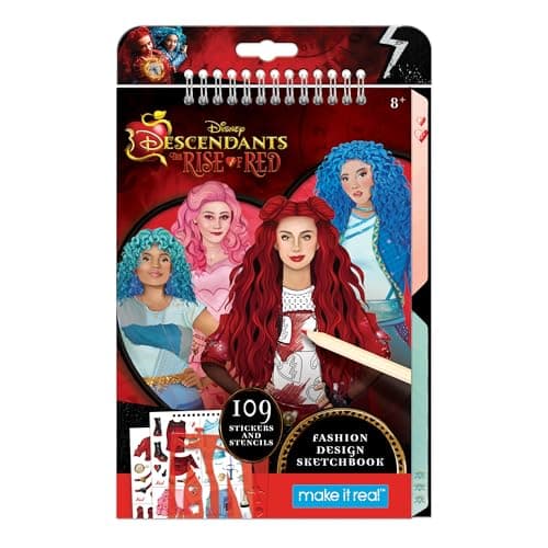 Descendants: Rise of Red Fashion Design Sketchbook