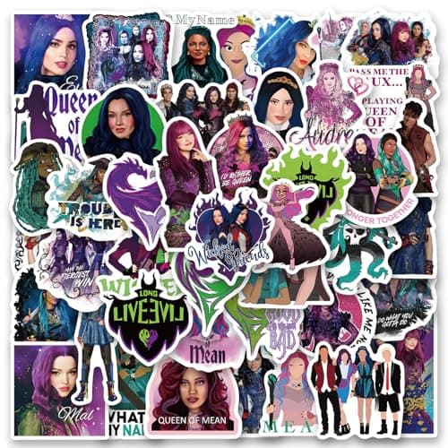 Descendants Vinyl Sticker Set
