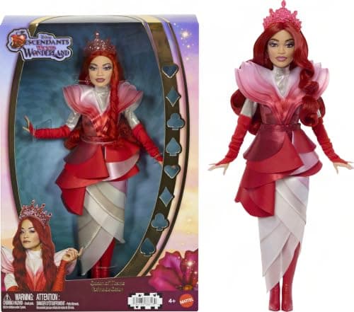 Disney Descendants Wicked Wonderland Queen of Hearts Deluxe Doll