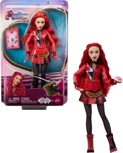 Disney Descendants Wicked Wonderland Red Fashion Doll