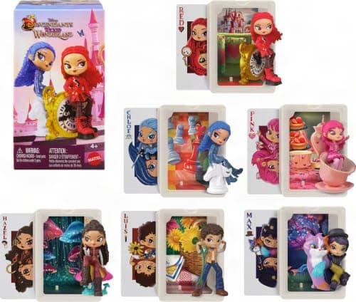 Disney Descendants Wicked Wonderland Stack & Reveal Dolls
