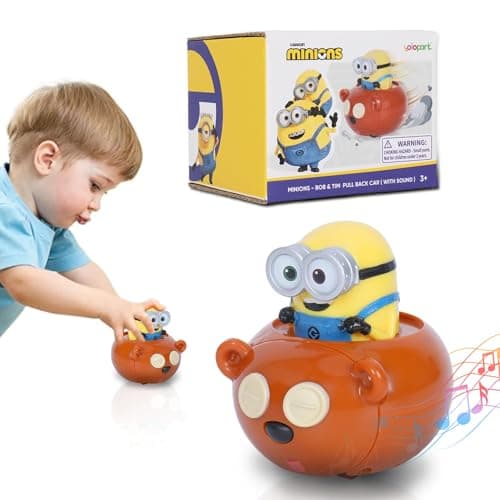 Minions Bob & Tim Pull-Back Car with Sound