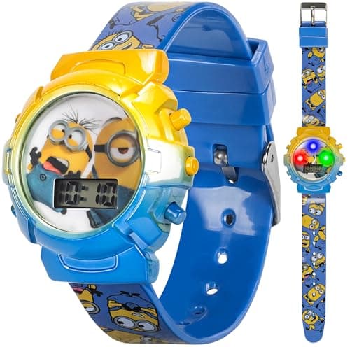 Minions Kids' Light-Up Digital Watch