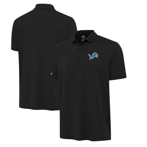 Detroit Lions Black Polo Shirt