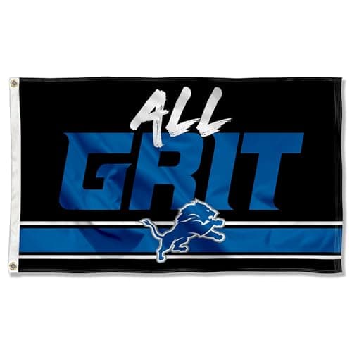 Detroit Lions Large Flag